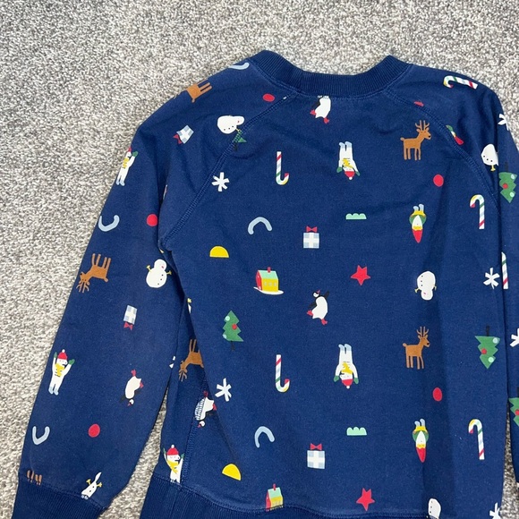 Hanna Andersson Print Crewneck Sweatshirt 6-7 years - Picture 10 of 12
